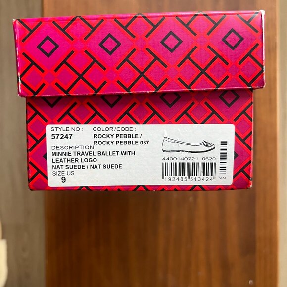 Tory Burch Printed Minnie Travel Ballet Flats size US 9 - Picture 5 of 5
